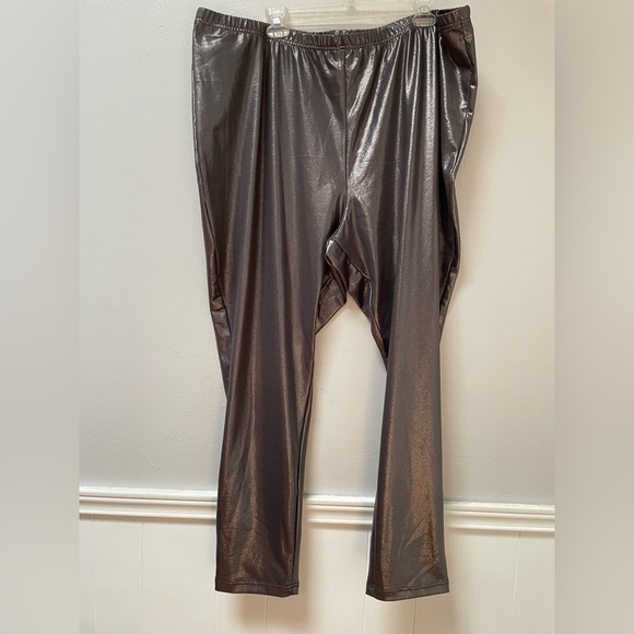 3X Roaman’s Shimmer Leggings Pants 30/32 - Picture 1 of 5